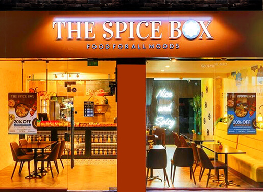 The spice box Best Indian Restaurant Edgware.